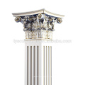 antique classic European design decorative stone marble column pillar for hall house building ornament